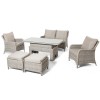 Maze Rattan Garden Furniture Cotswold 2 Seat Sofa Dining with Rising Table