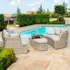 Maze Rattan Garden Furniture Cotswolds Daybed 