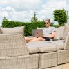 Maze Rattan Garden Furniture Cotswolds Daybed