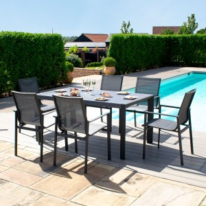 Maze Lounge Outdoor Fabric New York 6 Seat Dining Maze Lounge Outdoor Fabric New York 6 Seat Dining