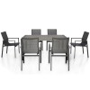 Maze Lounge Outdoor Fabric New York 6 Seat Dining