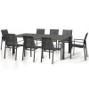 Maze Lounge Outdoor Fabric New York 8 Seat Dining