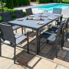 Maze Lounge Outdoor Fabric New York 8 Seat Dining