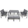 Maze Lounge Outdoor Fabric New York 9 Piece Cube Set