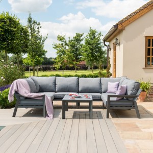 Maze Lounge Outdoor Fabric New York U-shaped Sofa Set Maze Lounge Outdoor Fabric New York U-shaped Sofa Set