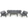 Maze Lounge Outdoor Fabric New York U-shaped Sofa Set
