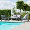 Maze Lounge Outdoor Fabric New York 2 Seat Sofa Set