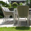 Maze Lounge Outdoor Zest Lead Chine 8 Seat Rectangular Fire Pit Dining Set