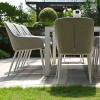 Maze Lounge Outdoor Zest Lead Chine 8 Seat Rectangular Fire Pit Dining Set