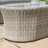 Maze Rattan Garden Furniture Oxford Grey 2 Seater Sofa Set with Armchairs & Coffee Table