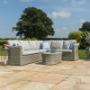 Maze Rattan Garden Furniture Oxford Large Group Corner Sofa Set