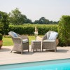 Maze Rattan Garden Furniture Oxford 3 Piece Lounge Set