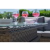 Maze Rattan Garden Furniture Victoria High Back 2 Seat Sofa Set