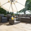 Maze Rattan Garden Furniture Victoria 3 Seat Sofa Set