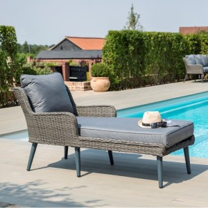 Maze Rattan Garden Furniture Florence Sunlounger Maze Rattan Garden Furniture Florence Sunlounger