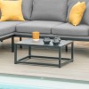 Maze Lounge Outdoor Fabric Pulse Flanelle Chaise Sofa Set