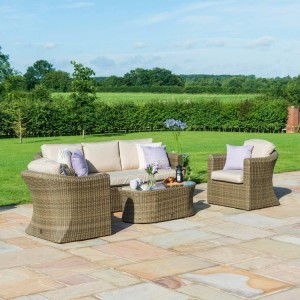 Maze Rattan Garden Furniture Winchester 3 Seat Sofa Set Maze Rattan Garden Furniture Winchester 3 Seat Sofa Set