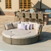 Maze Rattan Garden Furniture Winchester Lifestyle Dining Suite with Rising Table