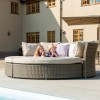 Maze Rattan Garden Furniture Winchester Lifestyle Dining Suite with Rising Table