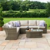 Maze Rattan Garden Furniture Winchester Large Corner Sofa Set