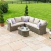 Maze Rattan Garden Furniture Winchester Large Corner Sofa Set