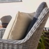 Maze Rattan Garden Furniture Ascot 2 Seat Bistro Set with Weatherproof Cushions