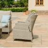 Maze Rattan Garden Furniture Cotswolds Reclining Corner Dining with Rising Table