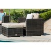 Maze Rattan Garden Furniture Georgia Brown Ice Bucket 2 Seat Sofa Set