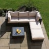 Maze Rattan Garden Furniture Rio Brown Corner Group