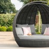 Maze Rattan Garden Furniture Grey Lotus Daybed