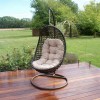 Maze Rattan Garden Furniture Malibu Brown Outdoor Hanging Chair