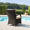 Maze Rattan Garden Furniture Texas Brown 8 Seat Rectangular Ice Bucket Dining Set