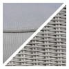 Maze Rattan Garden Furniture Ascot Grey Weatherproof  PU Rattan Storage Box