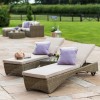 Maze Rattan Garden Furniture Winchester 3 Piece Sunlounger Set