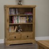 Deluxe Solid Oak Furniture Small Bookcase