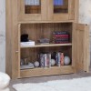 Torino Solid Oak Furniture Library Display Unit