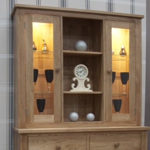 Torino Solid Oak Furniture Large Sideboard Top Torino Solid Oak Furniture Large Sideboard Top