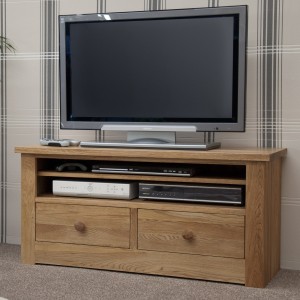 Torino Solid Oak Furniture Small Plasma Unit Torino Solid Oak Furniture Small Plasma Unit