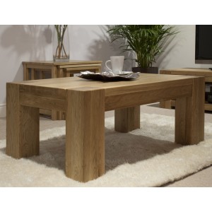 Trend Solid Oak Furniture 4ft x 2ft Coffee Table Trend Solid Oak Furniture 4ft x 2ft Coffee Table