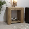 Trend Solid Oak Furniture Lamp Table