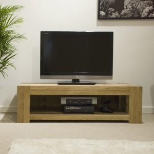 Trend Solid Oak Furniture TV Plasma Unit Cabinet Trend Solid Oak Furniture TV Plasma Unit Cabinet