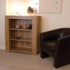 Trend Solid Oak Furniture Small Bookcase