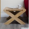 Trend Solid Oak Furniture X-Leg 2'x2' Coffee Table