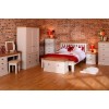 Divine London Ivory Painted Furniture 2 Drawer Double Wardrobe