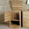 Mobel Oak Furniture Printer Cupboard COR07C