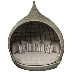 Signature Weave Garden Furniture Natural Wicker Pearl Daybed Signature Weave Garden Furniture Natural Wicker Pearl Daybed