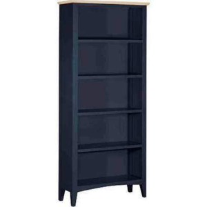 Alfriston Blue Painted Furniture Large Bookcase Alfriston Blue Painted Furniture Large Bookcase