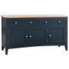 Alfriston Blue Painted Furniture 3 Door Side Board