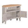 Alfriston Grey Painted Furniture Corner TV Unit