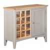Alfriston Grey Painted Furniture Wine Cabinet